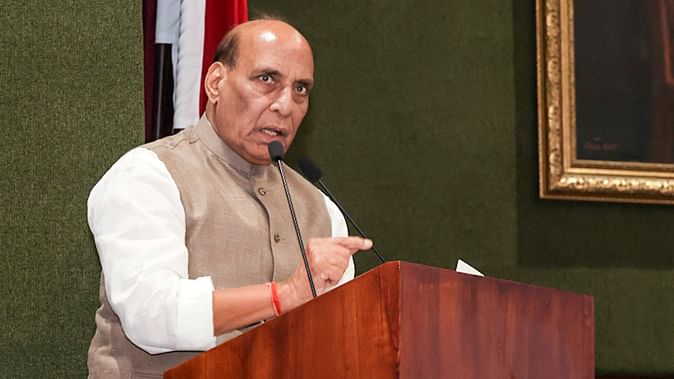 Shri Rajnath Singh in India Manufacturing Show
